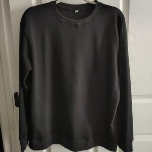 Bundle 3 Unbranded Sweatshirts White, Heathered Grey & Black